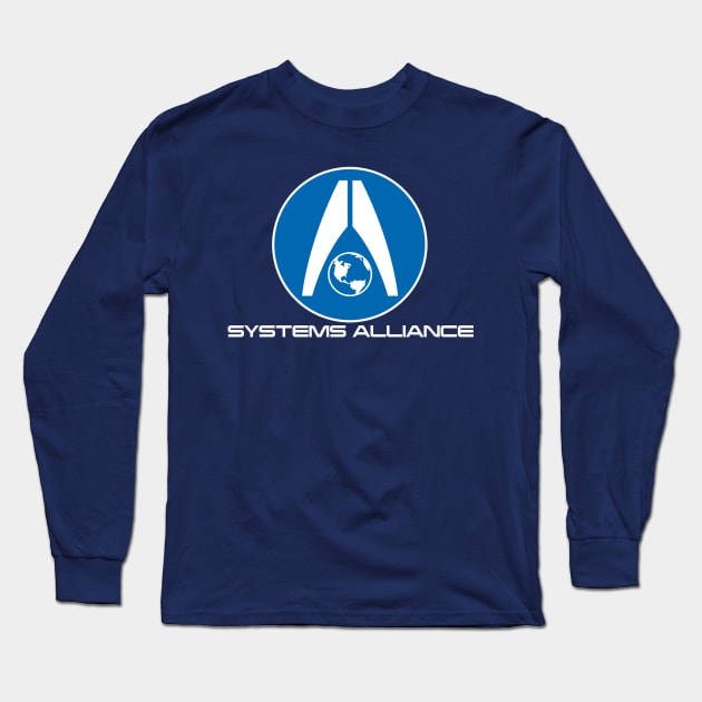 Systems Alliance Long Sleeve T-Shirt by rockychavez30